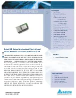 Preview for 1 page of Delta Electronics Delphi NE Series Specification Sheet