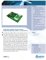 Preview for 1 page of Delta Electronics Delphi Q48SX Datasheet