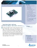 Delta Electronics Delphi S36SS Datasheet предпросмотр