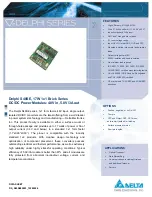 Delta Electronics Delphi S48SE Datasheet preview