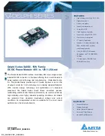 Delta Electronics Delphi S48SS Series Datasheet preview