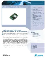 Delta Electronics Delphi V48SR Datasheet preview