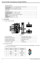 Preview for 6 page of Delta Electronics DeviceNet Slave Communication Module IFD9502 Applications Manual