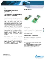 Delta Electronics DNL Series Supplementary Manual предпросмотр