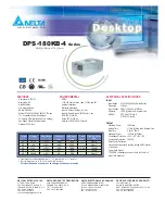 Delta Electronics DPS-180KB-4 Series Specifications preview