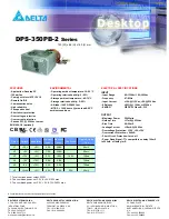 Delta Electronics DPS-350PB-2 Specifications preview