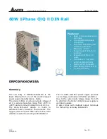 Delta Electronics DRP024V060W1BA Manual preview