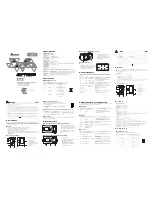 Delta Electronics DVPPF02-H2 Instruction Sheet preview