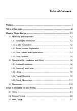 Preview for 6 page of Delta Electronics Elevator Drive VFD-VL User Manual