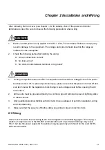 Предварительный просмотр 26 страницы Delta Electronics Elevator Drive VFD-VL User Manual