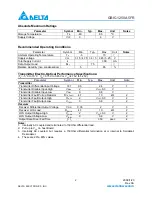 Preview for 2 page of Delta Electronics GBIC-1250A5FR Specification Sheet