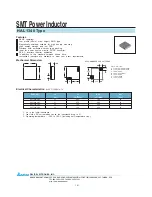 Delta Electronics HAL1340 Specification Sheet preview