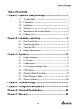 Preview for 3 page of Delta Electronics INX-1K User Manual