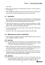 Preview for 5 page of Delta Electronics INX-1K User Manual