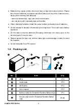 Preview for 6 page of Delta Electronics INX-1K User Manual