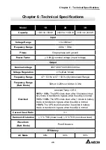 Preview for 29 page of Delta Electronics INX-1K User Manual