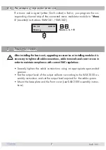 Preview for 7 page of Delta Electronics KAD 340 Assembly Instructions Manual