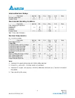 Preview for 2 page of Delta Electronics LCP-155A4HSRBx Series Specification Sheet