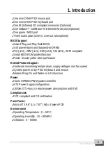 Preview for 5 page of Delta Electronics M694X-MX Series Manual