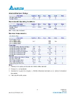 Preview for 2 page of Delta Electronics Multi-Rate CWDM SFP Transceiver LCP-1250 CWDM Specification Sheet