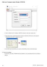 Preview for 28 page of Delta Electronics Network Device IFD9506 Operation Manual