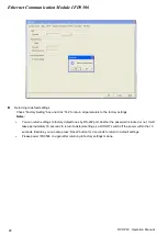 Preview for 30 page of Delta Electronics Network Device IFD9506 Operation Manual