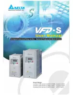 Delta Electronics Network Device VFD-S User Manual preview