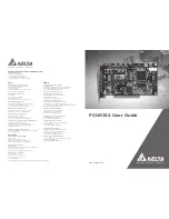 Preview for 1 page of Delta Electronics PCI-M324 User Manual