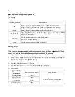 Предварительный просмотр 3 страницы Delta Electronics Pulse Generator Card PG-02 Installation Instruction