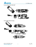 Предварительный просмотр 5 страницы Delta Electronics SFF LC Duplex Optical Transceiver Module LC-155Bxxxxxxx Specification Sheet