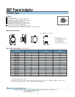 Delta Electronics SISN43 Specification Sheet предпросмотр