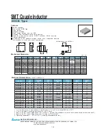 Preview for 1 page of Delta Electronics SMT Couple Inductor DHCB Product Specifications