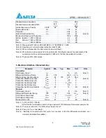 Preview for 4 page of Delta Electronics SPBD-1250A4Q1RT Specification