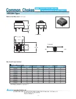 Preview for 1 page of Delta Electronics Suppression Inductors HFZ20H Specification Sheet