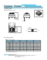 Delta Electronics Suppression Inductors LFZ24H Specification Sheet preview