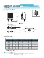 Delta Electronics Suppression Inductors LFZ24V Specification Sheet preview