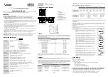 Preview for 1 page of Delta Electronics Temperature Controller DTE Instruction Sheet