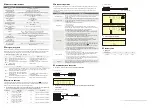 Preview for 2 page of Delta Electronics Terminal Panels Series TP02G-AS1 Instruction Sheet