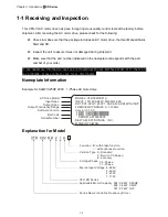 Предварительный просмотр 8 страницы Delta Electronics VFD-DD Series User Manual