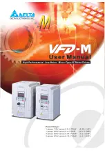 Delta Electronics VFD-M Series User Manual preview