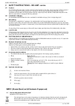 Предварительный просмотр 2 страницы Delta Elektronika ISO AMP Series Product Manual