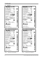 Preview for 12 page of Delta Energy Systems Solivia 2.0 EU G4 TR Operation And Installation Manual