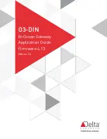 Preview for 1 page of DELTA GROUP EnOcean O3-DIN Application Manual