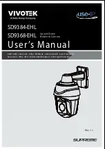 DELTA GROUP Vivotek SD9384-EHL User Manual предпросмотр