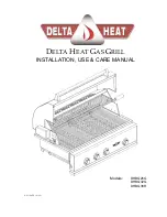 Preview for 1 page of Delta Heat DHBQ26G Installation, Use & Care Manual