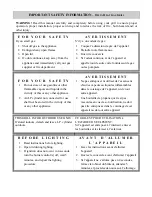 Preview for 3 page of Delta Heat DHBQ26G Installation, Use & Care Manual