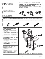 Preview for 1 page of Delta Kitchen 16929 Series Installation Instruction