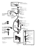 Preview for 3 page of Delta Kitchen 16929 Series Installation Instruction