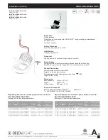 Preview for 1 page of Delta Light IMAX WALLWASH XR13 Installation Instruction