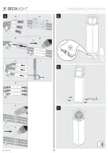 Preview for 2 page of Delta Light MONTUR S P 65  LED Installation Instruction